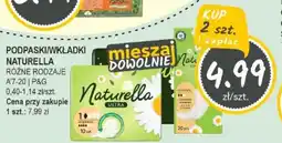Słoneczko Podpaski/wkładki naturella p&g oferta