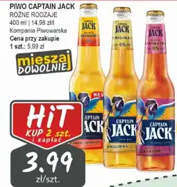 Słoneczko Piwo captain jack kompania piwowarska oferta