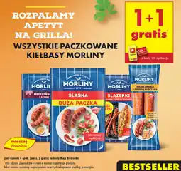 Biedronka Kiełbasy paczkowane Morliny oferta