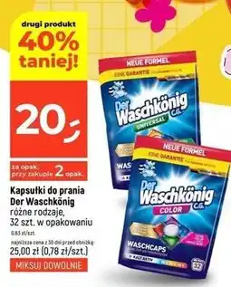 Dealz Kapsułki do prania universal Der Waschkonig oferta