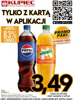 Kupiec Pepsi 1L oferta