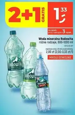 Dealz Woda niegazowana sport Rodowita Z Roztocza oferta