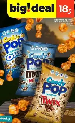 Dealz Popcorn snickers Candy Pop oferta