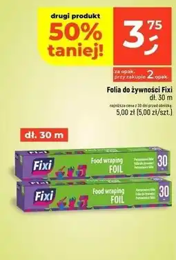 Dealz Folia spożywcza 30 m Fixi oferta