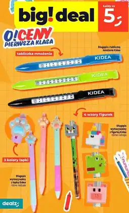 Dealz Długopis wymazywalny z figurką zwierzaczka Kidea oferta