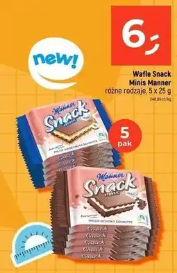 Dealz Wafelki czekoladowe Manner oferta