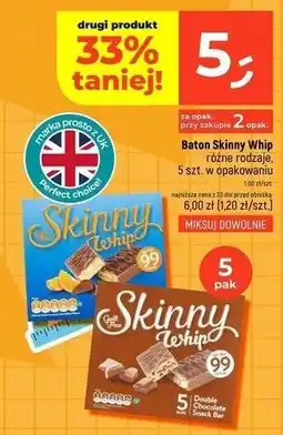 Dealz Batoniki double chocolate Skinny Whip oferta