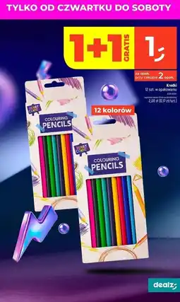 Dealz Kredki ołówkowe Happy Color oferta