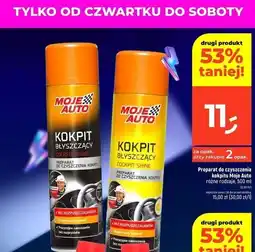 Dealz Preparat kokpit błyszczący black Moje Auto oferta