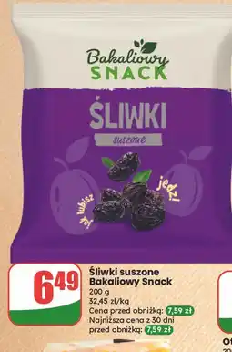 Dino Śliwki suszone Bakaliowy Snack oferta