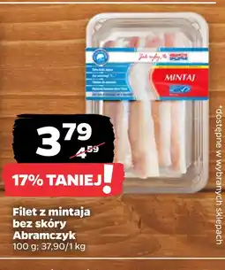 Netto Ryba Filet z mintaja bez skóry Abramczyk oferta