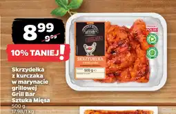 Netto Mięso Skrzydełka z kurczaka w marynacie grillowej Grill Bar Sztuka Mięsa oferta