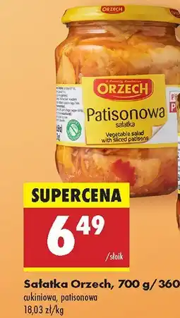 Biedronka Sałatka patisonowa Orzech oferta