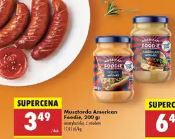 Biedronka Musztarda z miodem American Foodie oferta