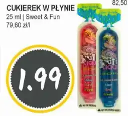 Słoneczko Cukierek w płynie sweet & fun oferta
