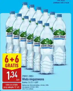 ALDI ŻYWIEC ZDRÓJ Woda niegazowana oferta