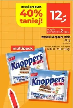 Dealz Wafelki Knoppers Minis oferta