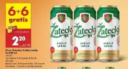 Biedronka Piwo Zatecky Svetly Lezak oferta