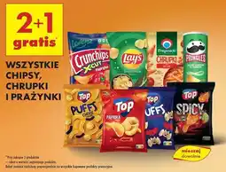 Biedronka Prażynki scary puffs ketchup Top Snackers oferta