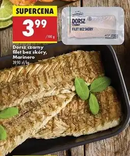 Biedronka Dorsz czarny filet bez skóry Marinero oferta