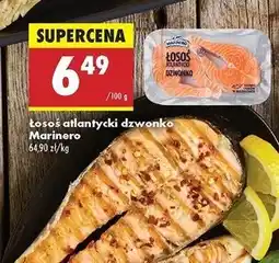 Biedronka Łosoś atlantycki świeży dzwonko Marinero oferta