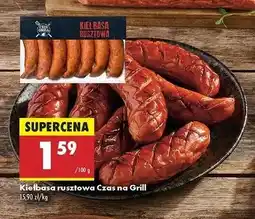 Biedronka Kiełbasa rusztowa Czas Na Grill oferta