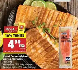 Biedronka Łosoś coho Marinero oferta