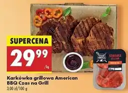 Biedronka Karkówka w marynacie american bbq Czas Na Grill oferta