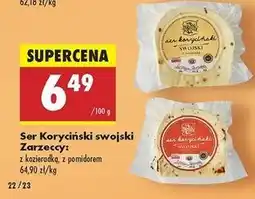 Biedronka Ser koryciński z kozieradką Zarzeccy oferta