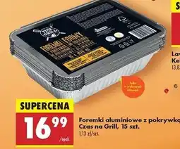 Biedronka Foremki aluminiowe z pokrywką Czas Na Grill oferta