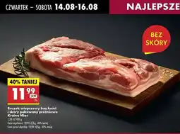 Biedronka Boczek wieprzowy bez żeber i skóry Kraina Mięs oferta