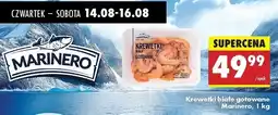 Biedronka Krewetki białe gotowane Marinero oferta