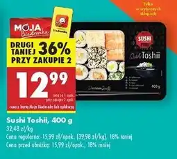 Biedronka Sushi toshii 4You oferta