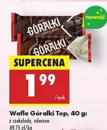 Biedronka Wafel z czekoladą Góralki Top oferta