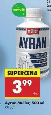 Biedronka Napój Muller Ayran oferta