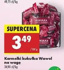 Biedronka Cukierki karmelki Wawel Kukułka oferta