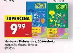 Biedronka Herbata zdrowy sen Dobrostany oferta
