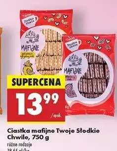 Biedronka Ciastka mafijne śmietankowe Twoje Słodkie Chwile oferta
