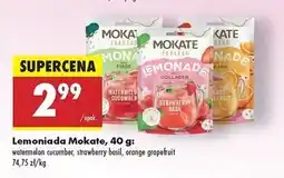 Biedronka Lemoniada orange grapefruit Mokate oferta