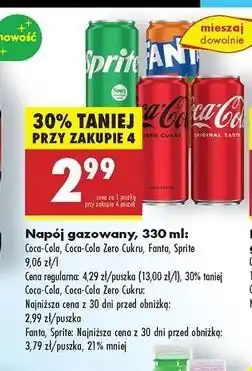 Biedronka Napój Sprite oferta