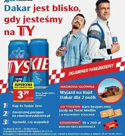 Biedronka Piwo Tyskie 0.0% oferta