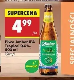 Biedronka Piwo tropical Amber oferta