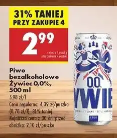 Biedronka Piwo Żywiec Bezalkoholowe oferta