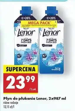 Biedronka Płyn do płukania spring awakening Lenor oferta