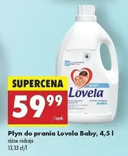 Biedronka Mleczko do prania bieli Lovela Baby oferta