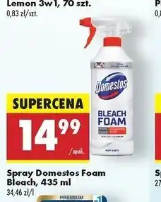 Biedronka Pianka do wybielania toalet Domestos Power Foam oferta