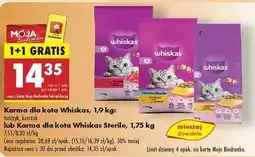 Biedronka Karma do kota tuńczyk Whiskas oferta