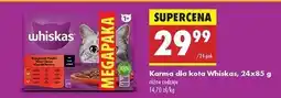 Biedronka Karma dla kota smaki rybne i tradycyjne w galaretce Whiskas oferta