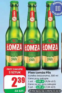 Dino Piwo Łomża Pils oferta