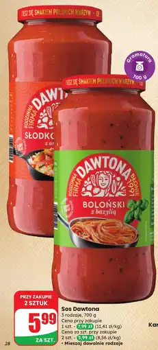 Dino Sos słodko-kwaśny Dawtona oferta